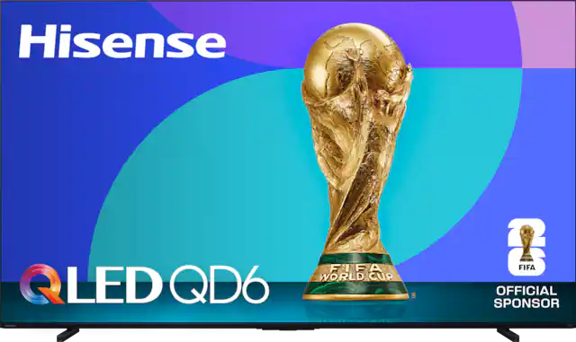 Hisense QLED QD6
FIFA WORLD CUP™ 2022
OFFICIAL SPONSOR