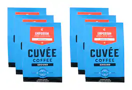 Cuvee Coffee - Ground Emporium Blend - Case of 6 - 12 oz