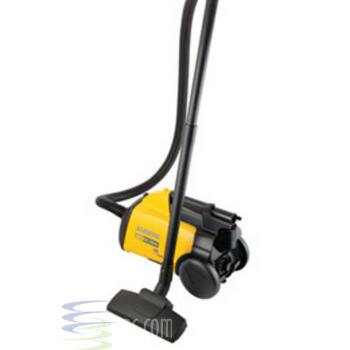 Left. Eureka - Mighty Mite 3670G Canister Vacuum – Bagged, Yellow, 8.6 lb Lightweight, 12 Amp Motor, Blower Port, 20′ Cord - Yellow.