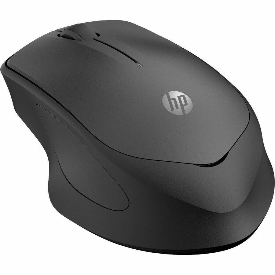 Alt View 1. HP - HP 280 Silent Wireless Mouse - Blue Optical - Wireless - Radio Frequency - 2.40 GHz - Black - USB Type A - 1200 dpi - Sc - Black.