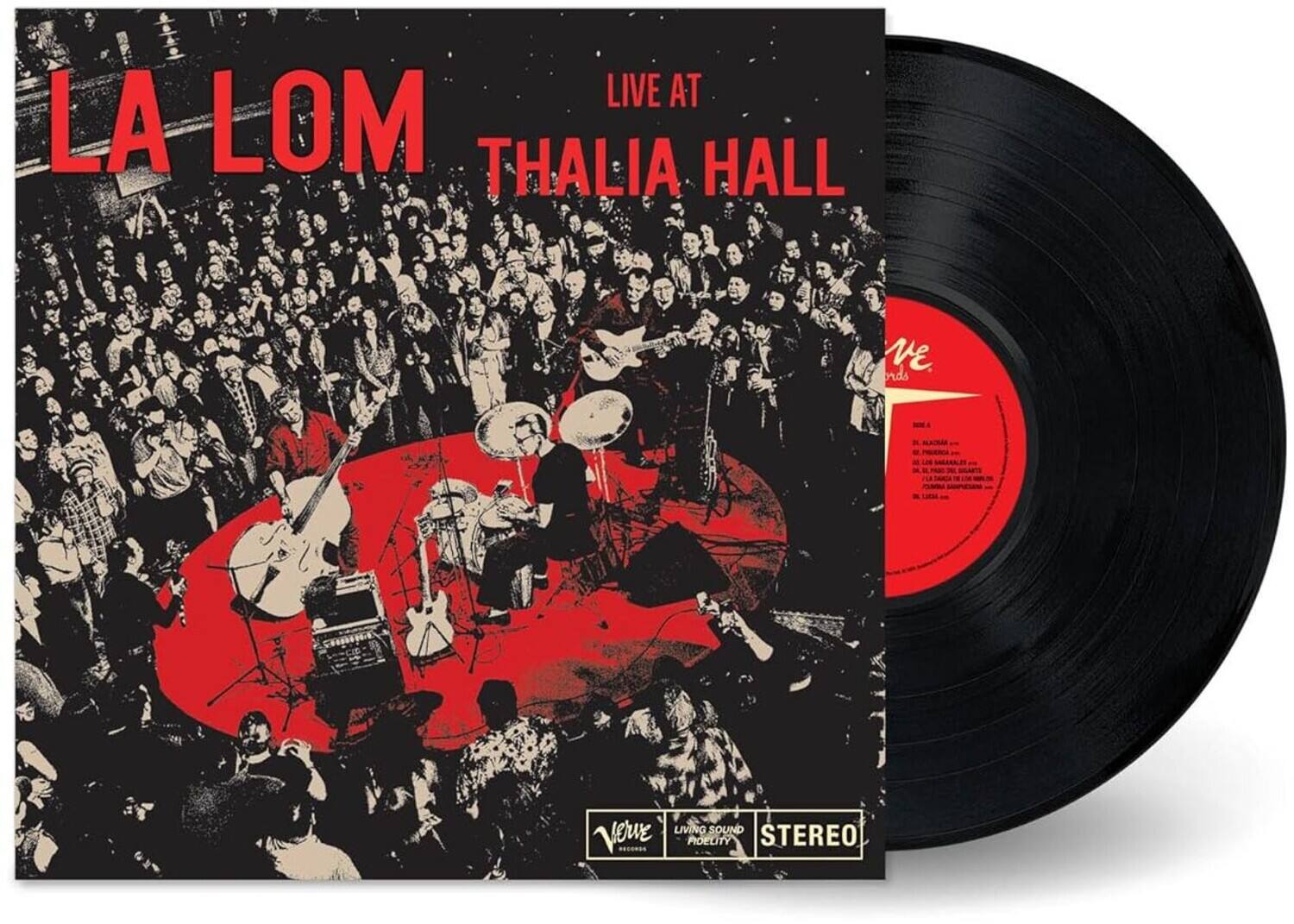 LIVE AT  
THALIA HALL  

LA LOM  

LIVING SOUND POELITY  
STEREO  

LIVE AT  
THALIA HALL  

LA LOM  

LIVING SOUND POELITY  
STEREO