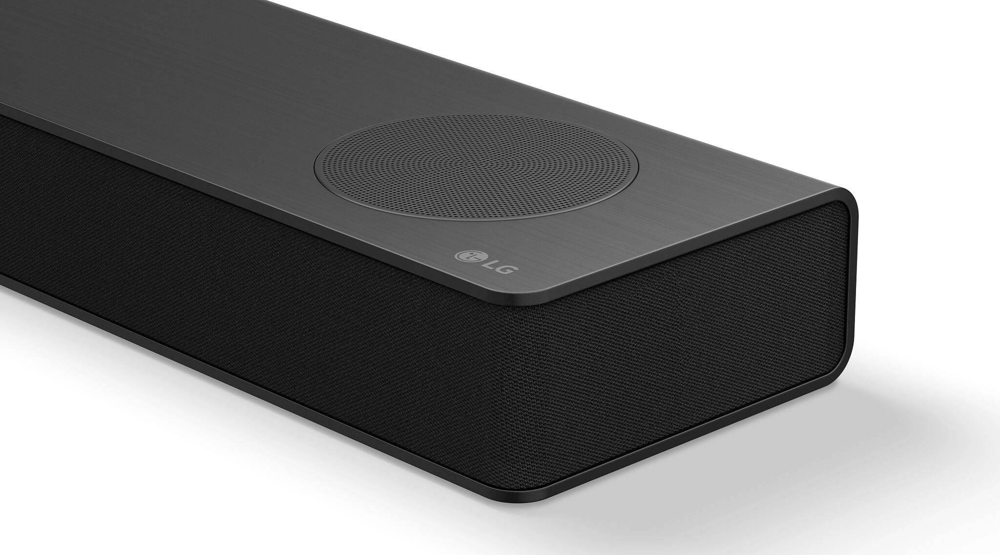 Alt View 13. LG - 5.1.3-Channel S80TR Home Theater Soundbar with Wireless Subwoofer and Rear Speakers, Dolby Atmos, WOW Orchestra - Black.