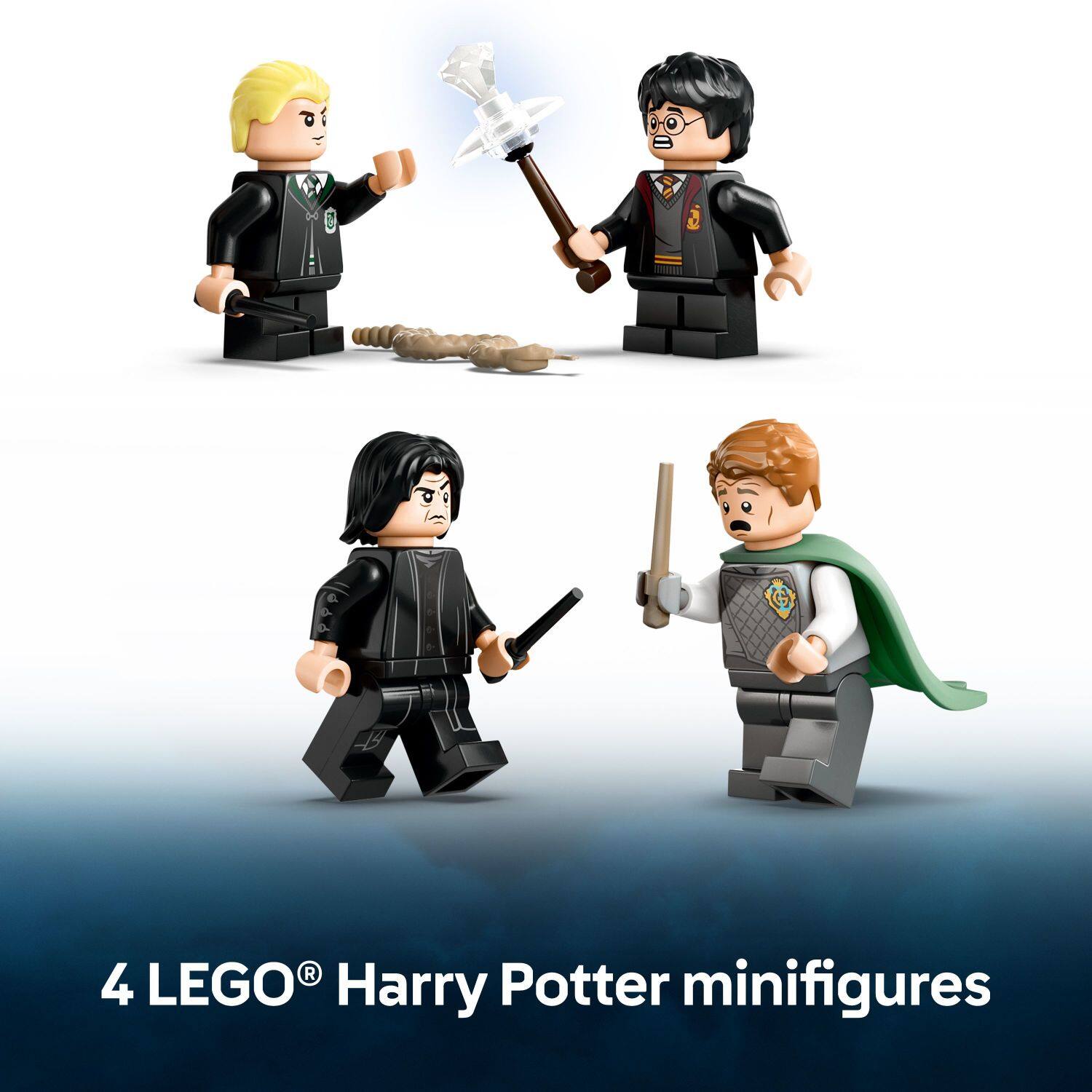 4 LEGO Harry Potter minifigures