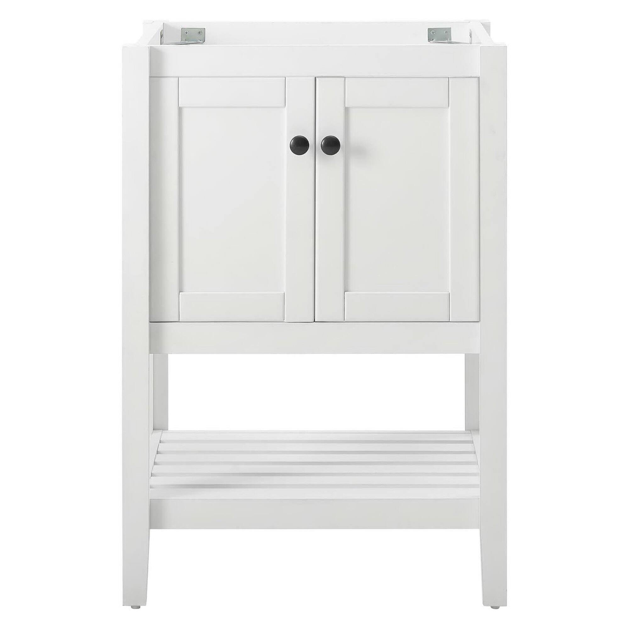 Alt View 4. Modway - Prestige 23" Bathroom Vanity Cabinet (Sink Basin Not Included) by Modway - White.