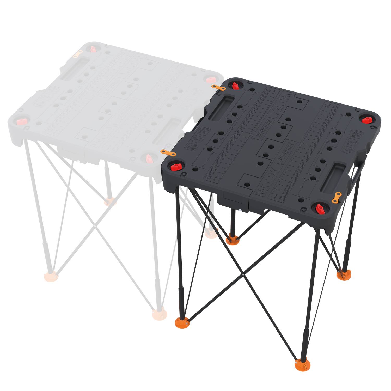 Alt View Zoom 13. WORX - Sidekick Portable Work Table - Black.