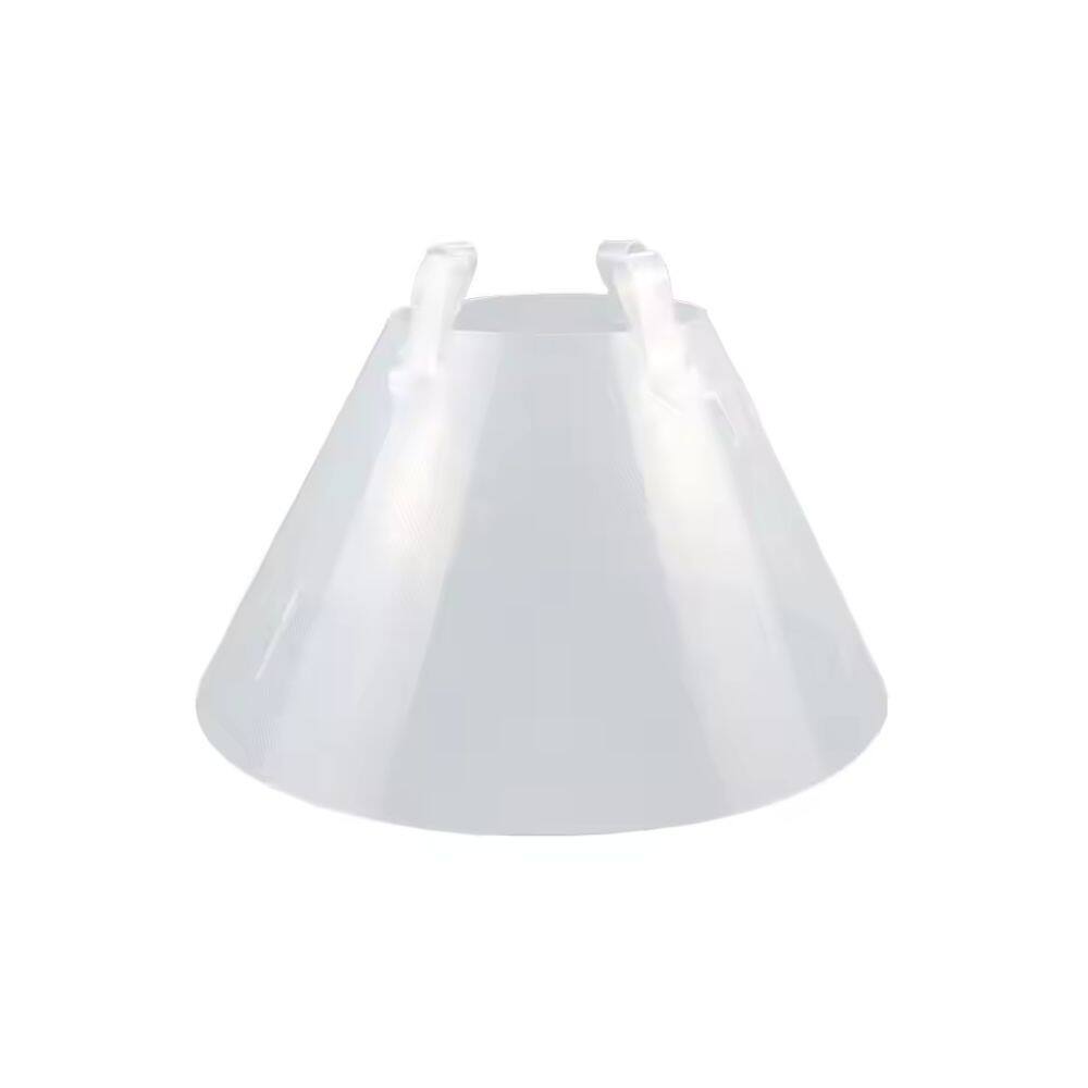 Smart Pet Toys - Ordinary Adjustable Plastic Elizabethan E-Collar - White