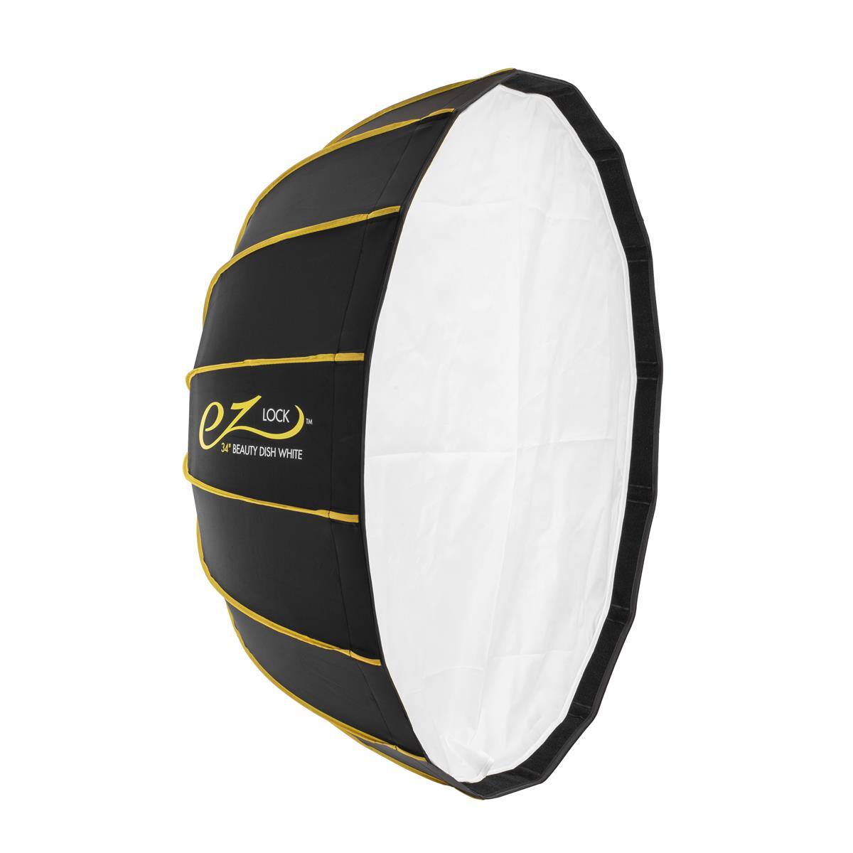 EZ LOCK 34" BEAUTY DISH WHITE