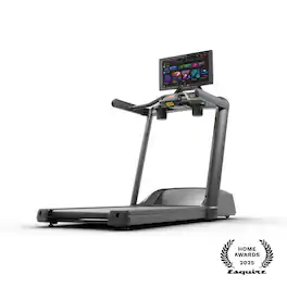 Aviron - Victory Treadmill with 22" HD Touchscreen. Access to Game-Based Workouts, Streaming, and Classes - Black