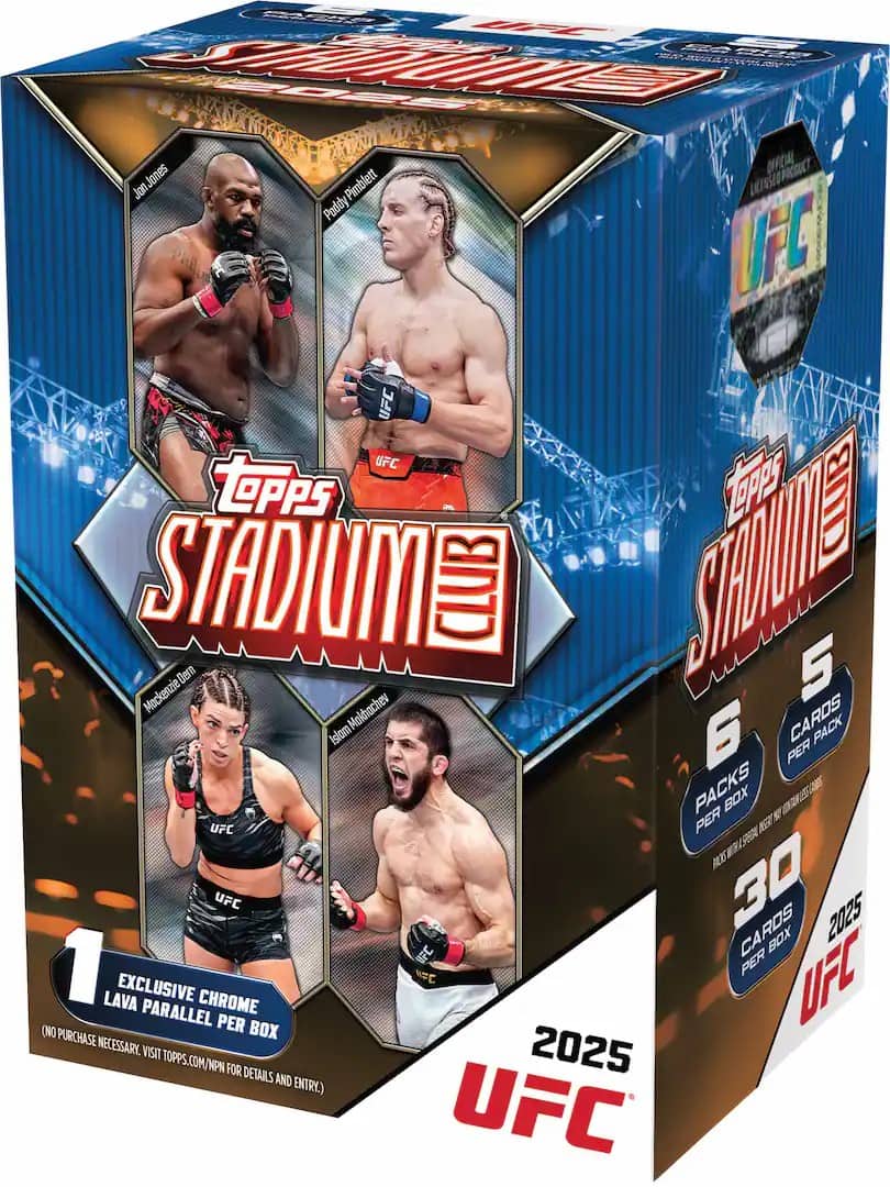 2025 Topps Stadium Club UFC Blaster Value Box price history on PriceWatchPro