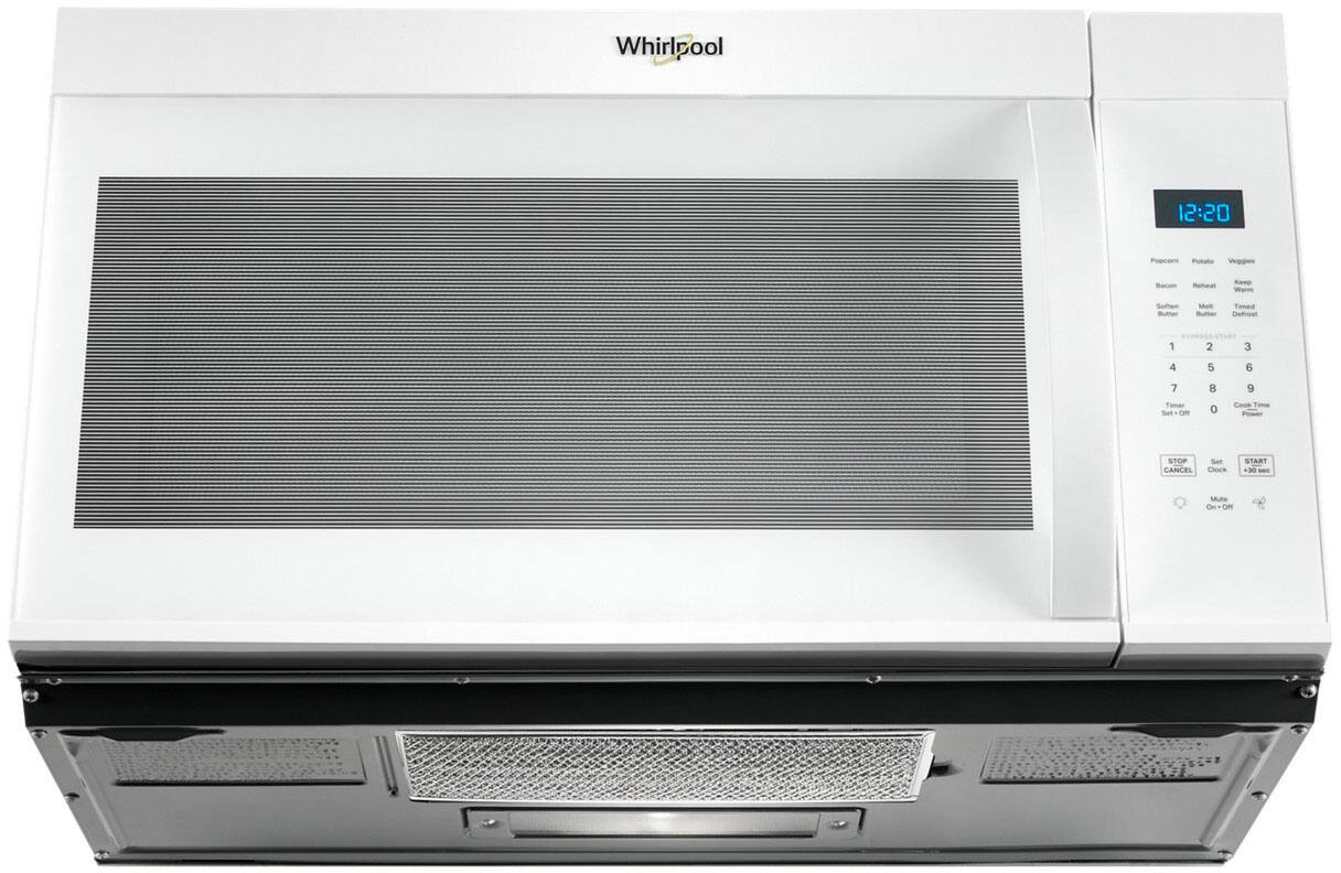 Whirlpool 12:20 Popoors mutato Veggies Bacon -atear Kamp - Soften - Mel mumar Tune C 1 2 3 4 5 6 7  9 ae Sat cm 0 Cook Time Power STOP CANCEL Sert Clock START -3 S.S Mute C Om A