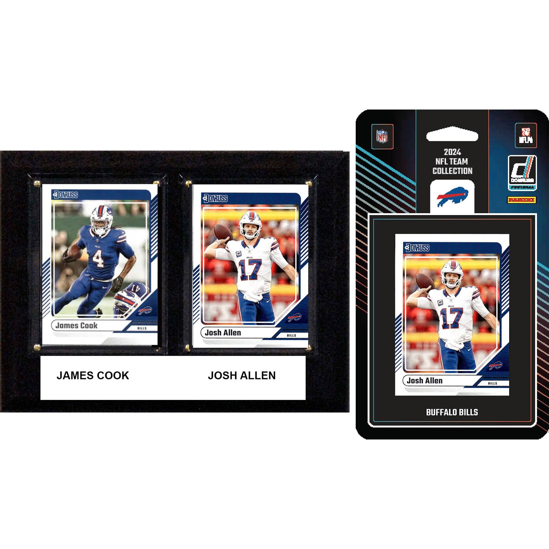 UNIS DRUSS 2024 NFL TEAM COLLECTION

JAMES COOK  
JOSH ALLEN

BUFFALO BILLS