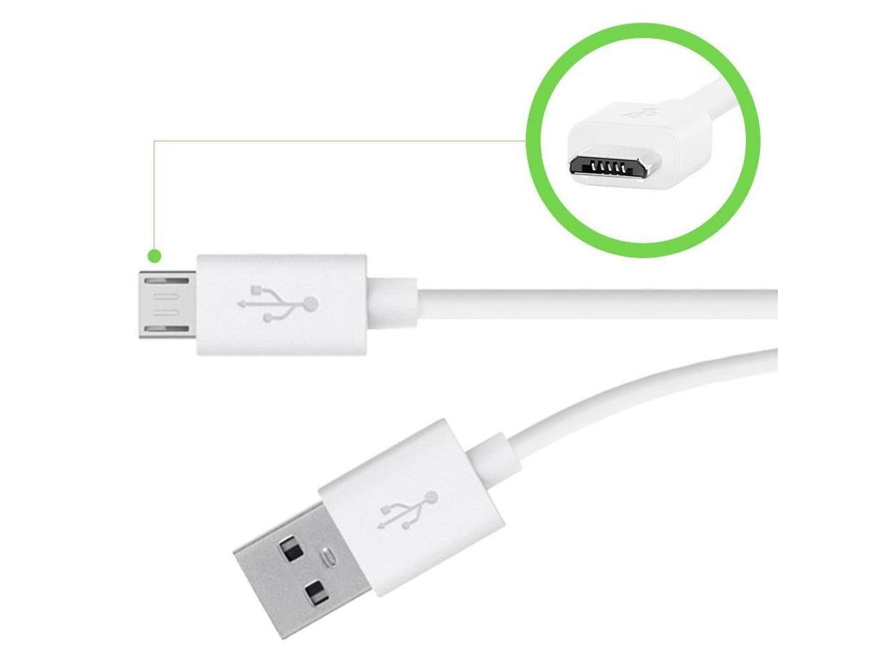 Alt View 10. Belkin - BELKIN F2CU012bt04-WHT White Micro USB Charge/Sync Cable.