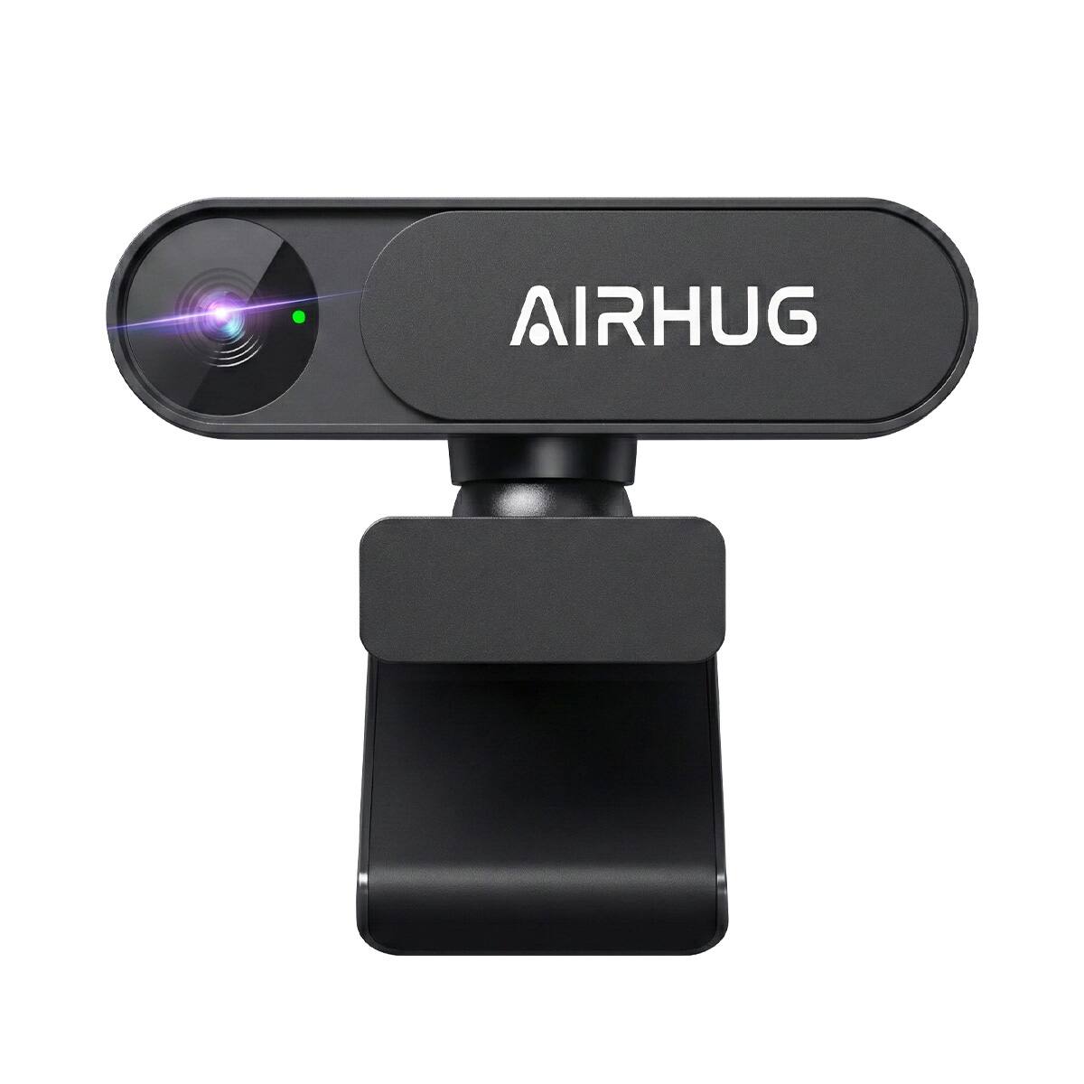 Front. AIRHUG - 4K UHD USB Webcam No Mic with Privacy Cover, 16MP Sony Sensor, PDAF Focus, 63° FOV, Auto Light Correction for Meeting.