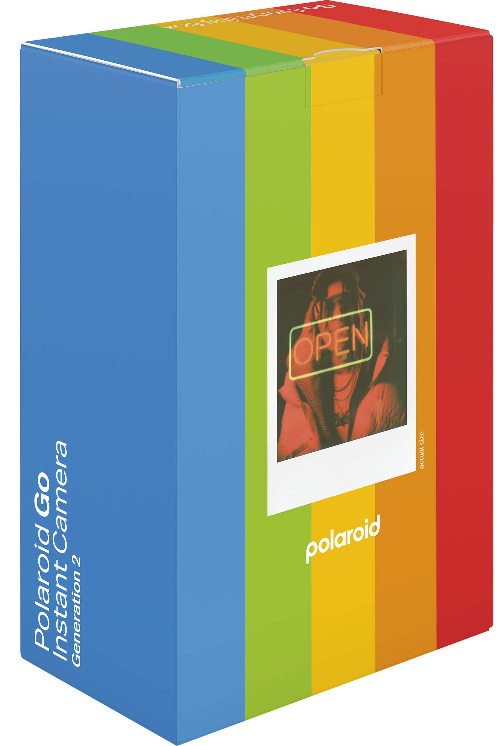 Polaroid Go Camera 2 - Open Polaroid Instant Generation - actual size