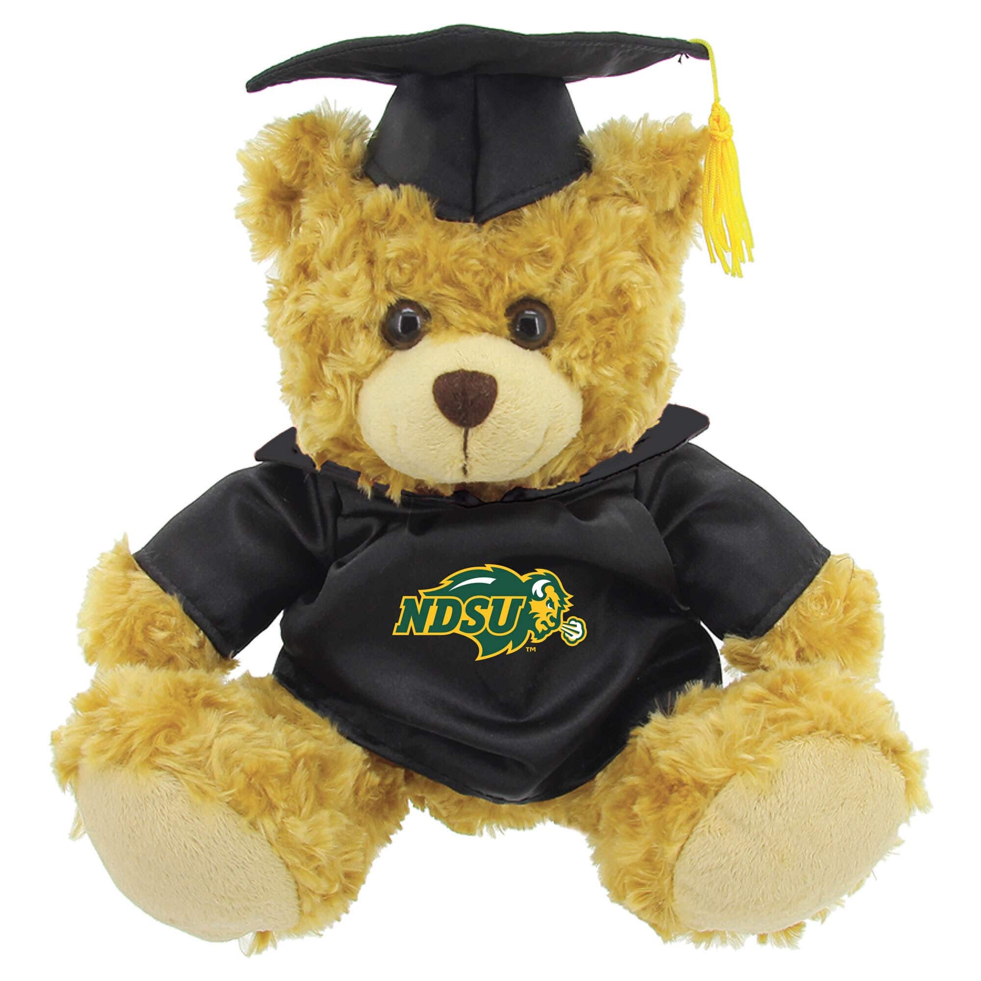 Jardine - NDSU Bison 12'' Graduation Plush Bear - Oatmeal
