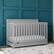 Alt View 11. Graco - Hadley 5-in-1 Convertible Crib with Drawer - Pebble Gray.