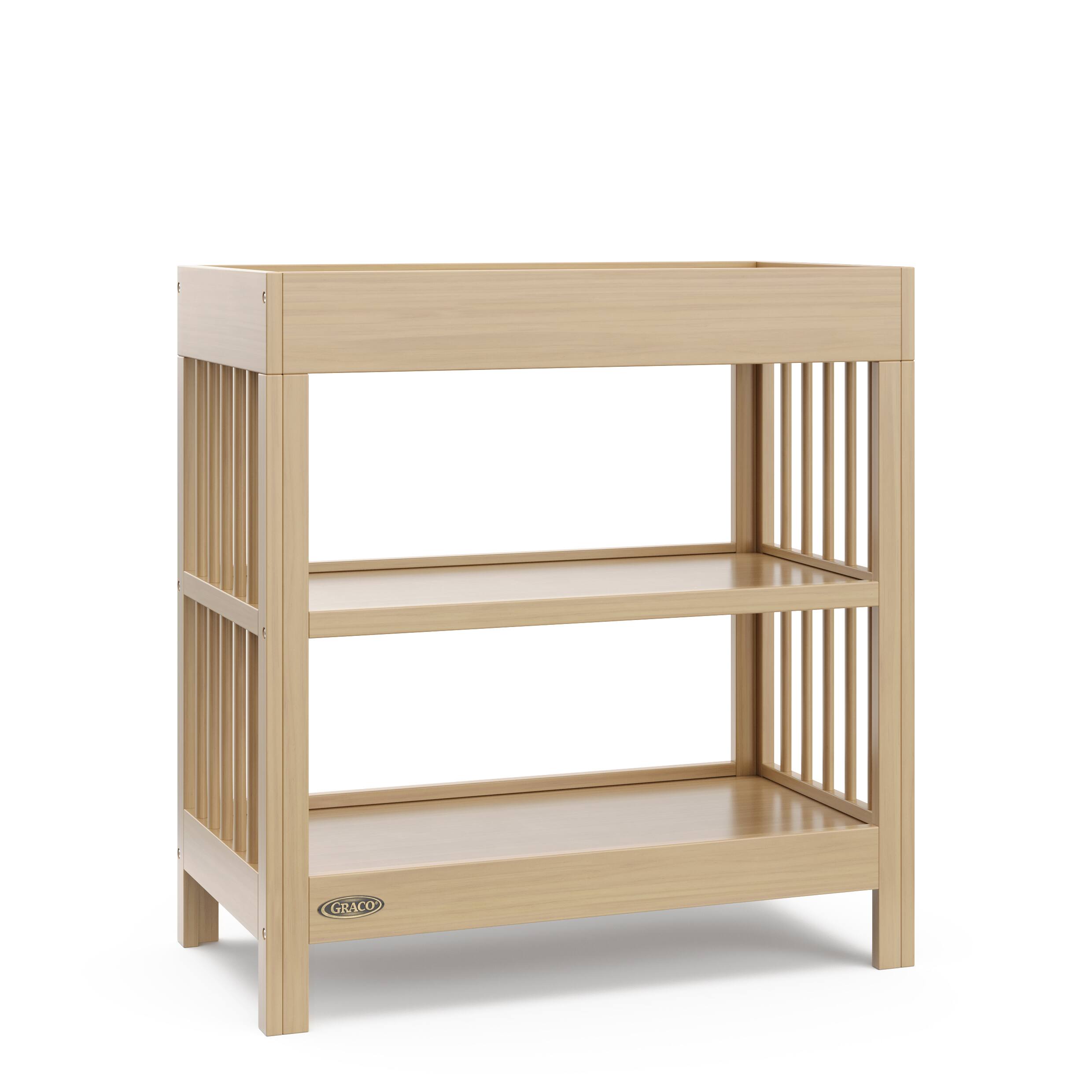Front. Graco - Teddi Changing Table - Driftwood.