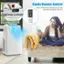 Handy Remote Control: Max effective distance of the remote control: 16.4 ft. Convenient Remote Control Storage.