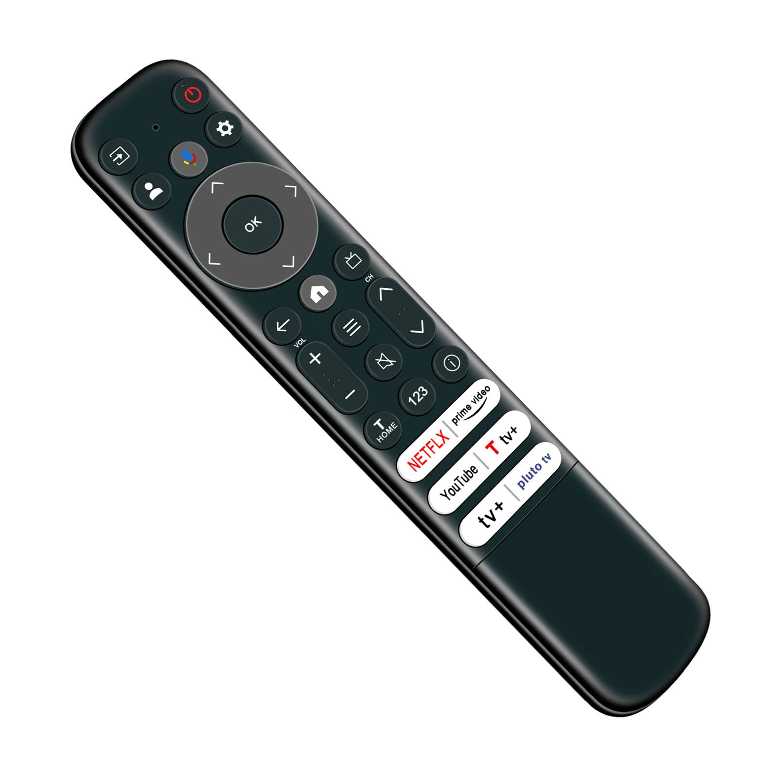 OK

CH
III VOL X I 123 video T HOME prime T tv+ NETFLIX YouTube pluto tv tv+