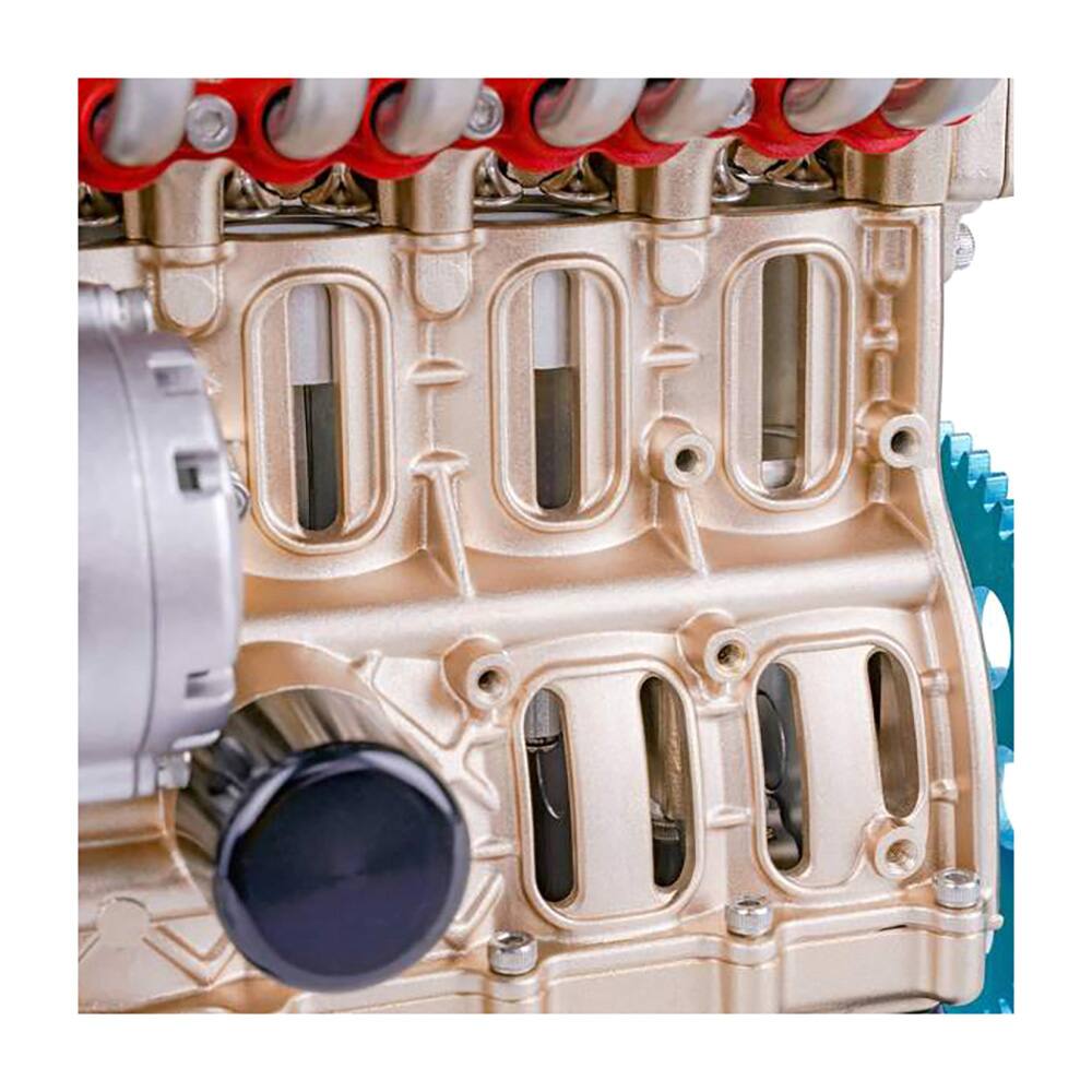 Alt View 7. Motorcity Classics - Model Kit 4-Cylinder Die-Cast Engine Model Kit by Motor City Classics.
