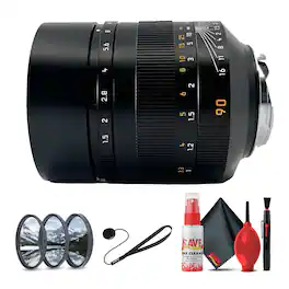 Leica - Summilux-M 90mm f/1.5 ASPH. Lens + More
