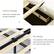 Velcro Design
Velcro links 12 wooden slats for easy assembly
No Noise
The combination of EVA, metal bed legs, and wooden bed frame allows for a noise-free night's sleep