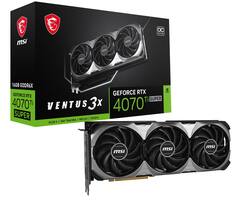 MSI NVIDIA GeForce RTX 4070 TI SUPER 16GB VENTUS 3X OC 16GB GDDR6X MSI NVIDIA GeForce RTX 4070 TI SUPER 16GB VENTUS 3X OC 16GB GDDR6X