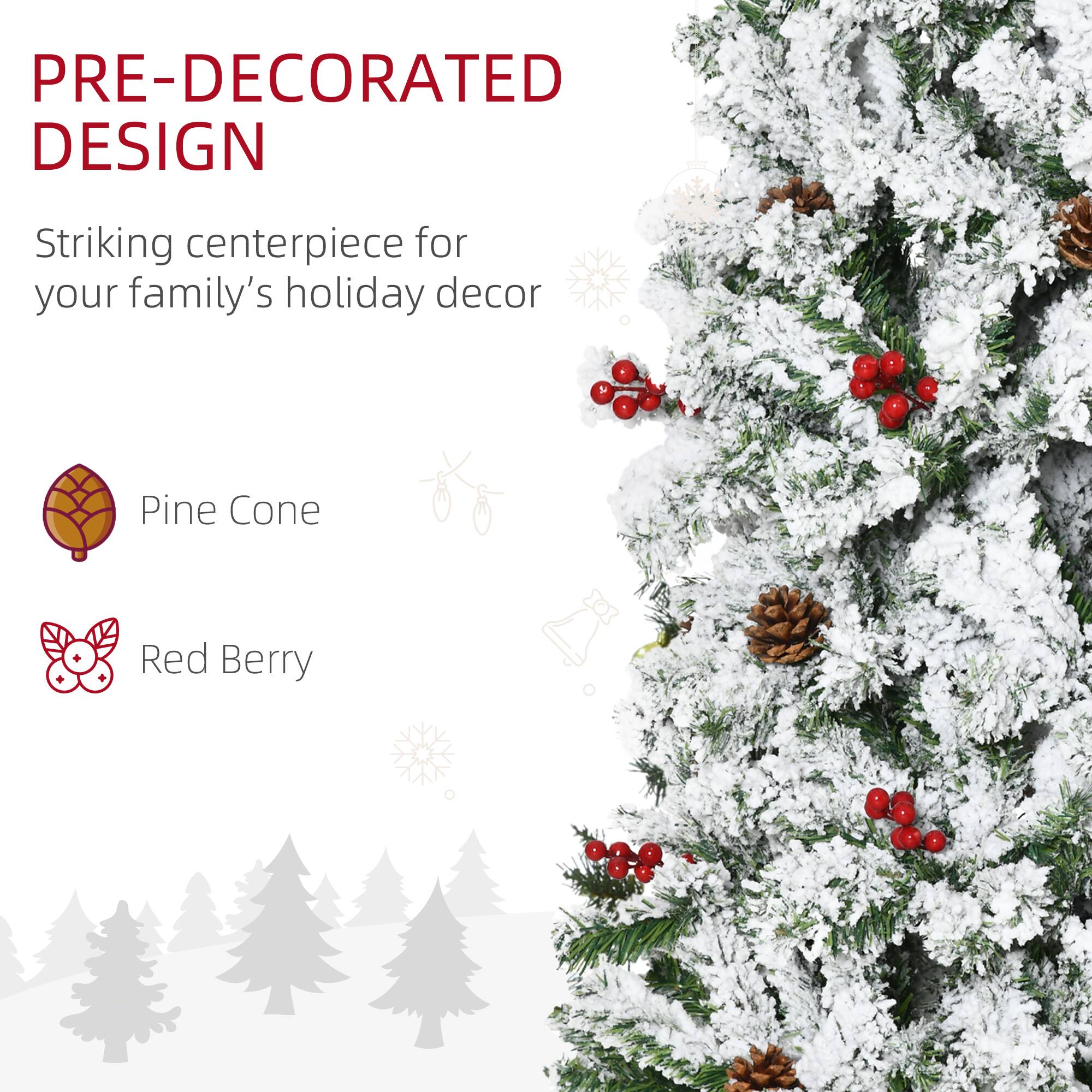 PRE-DECORATED DESIGN

Striking centerpiece for your family's holiday decor

Pine Cone

Red Berry