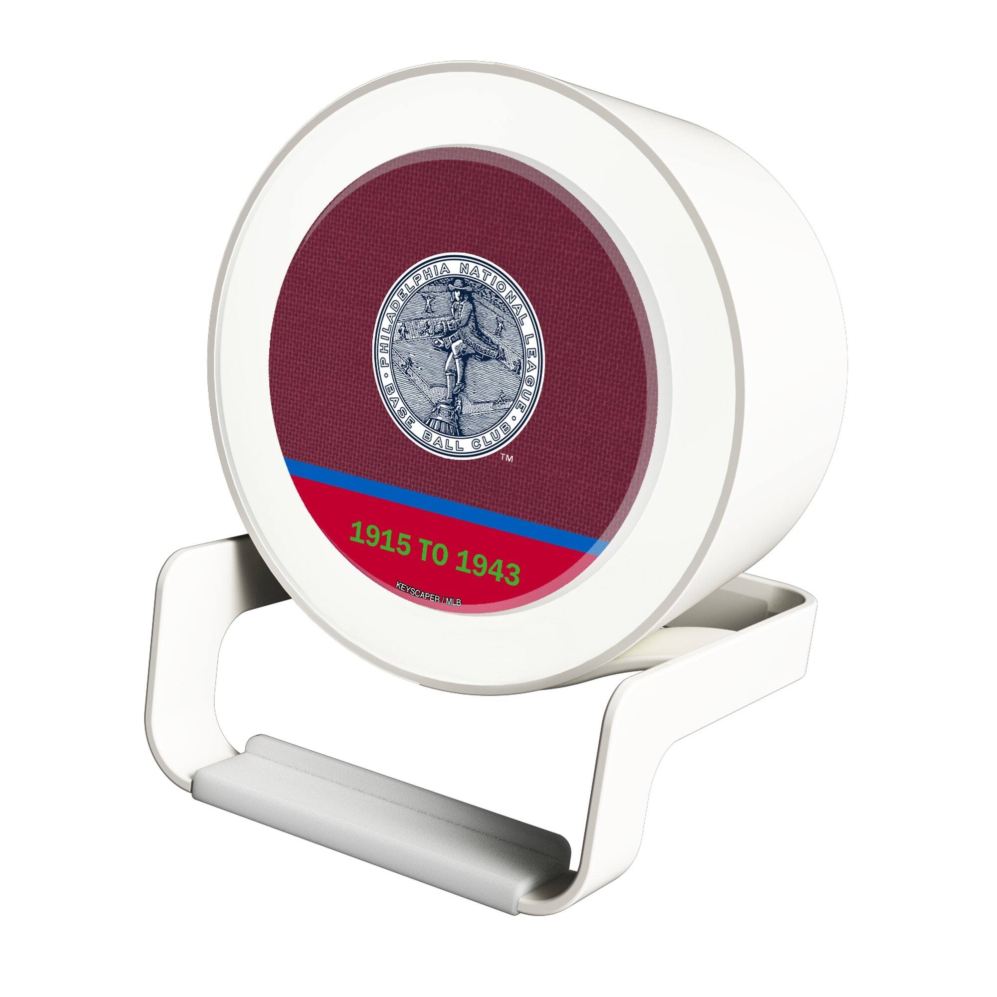 Photos - Portable Speaker Keyscaper - Cooperstown Logo Night Light Charger with Bluetooth Speaker - Multicolor 4997566