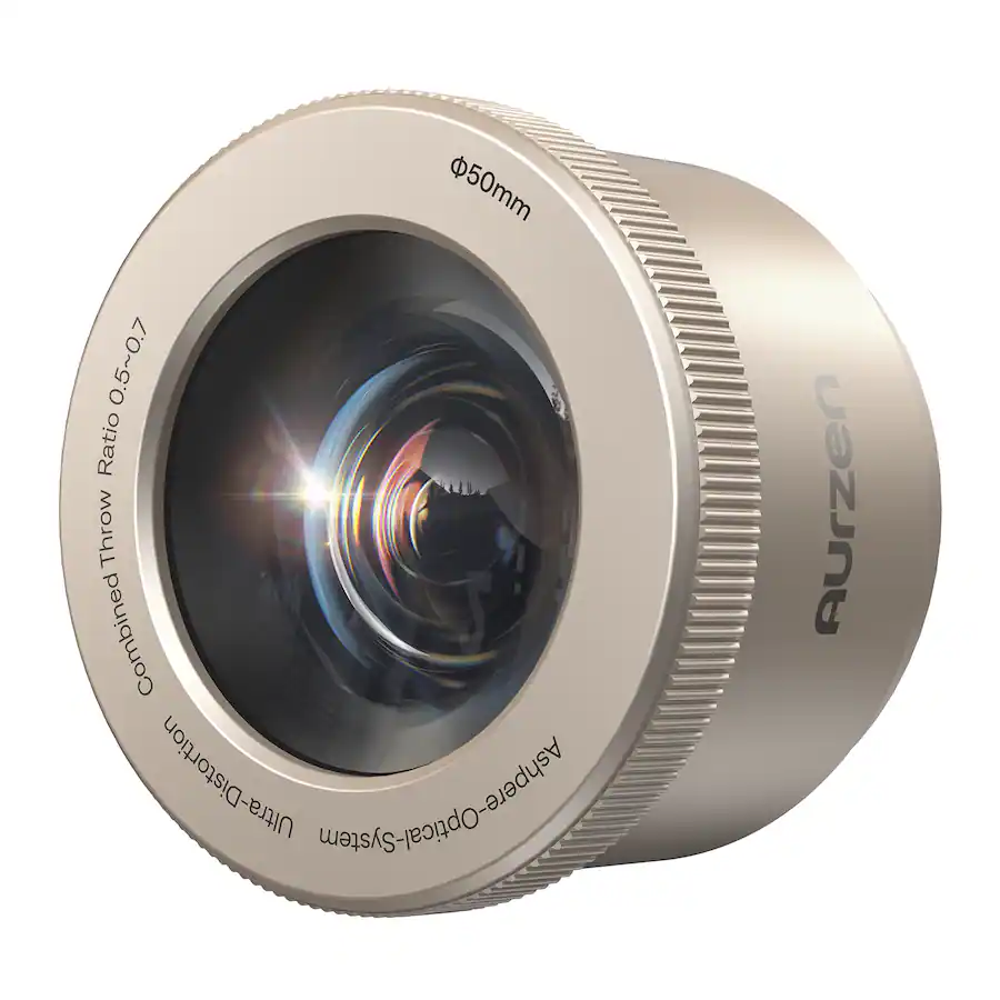 Aurzen AuroraBeam Lens for Projector, Magnetic Snap On, 5× Bigger Image ...