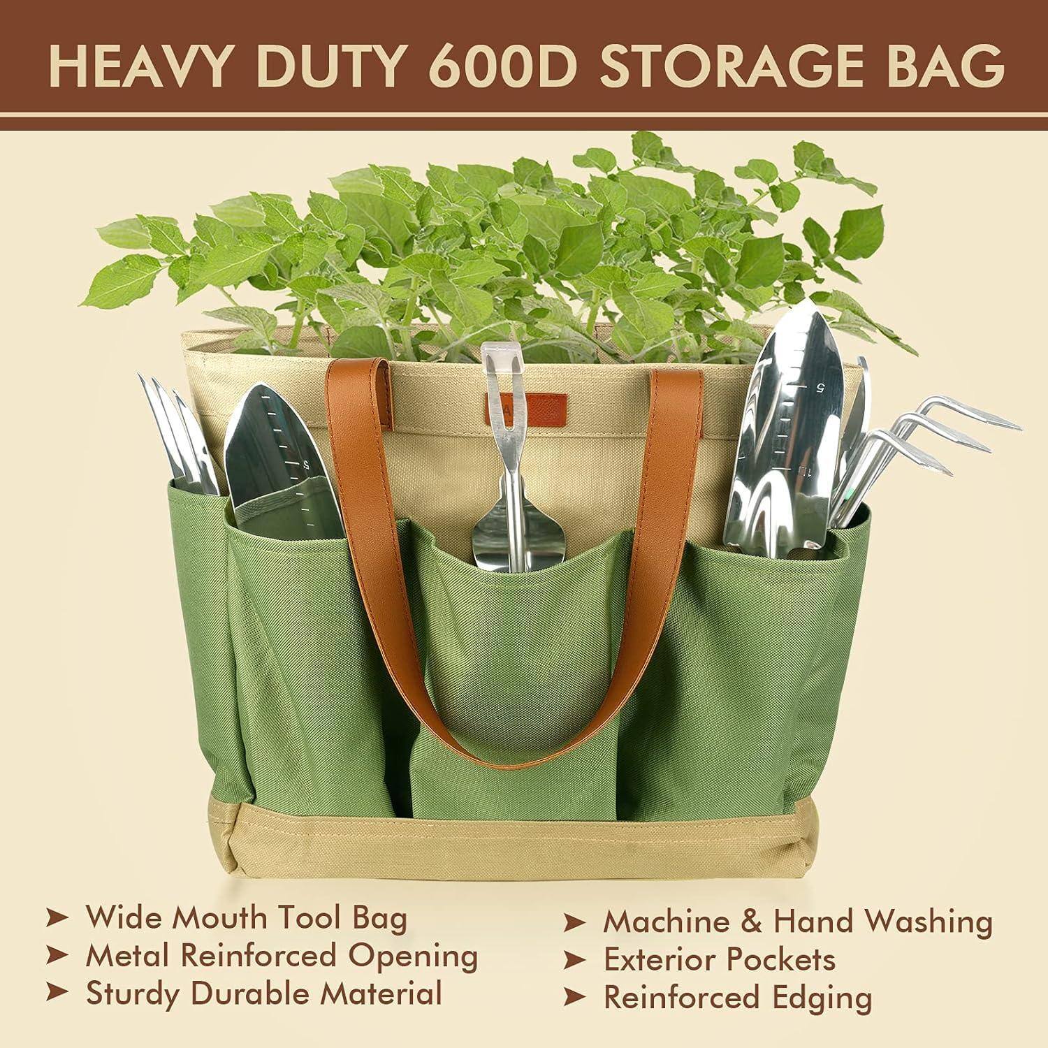 HEAVY DUTY 600D STORAGE BAG

- Wide Mouth Tool Bag
- Metal Reinforced Opening
- Sturdy Durable Material
- Machine & Hand Washing
- Exterior Pockets
- Reinforced Edging
