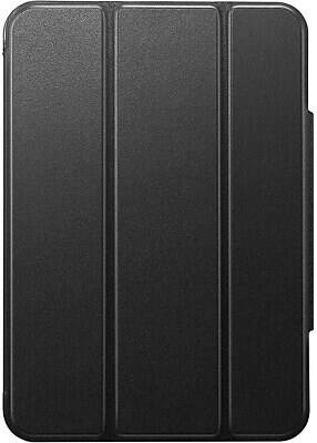 Alt View 3. SaharaCase - iPad mini A17 Pro & 6th Generation 2021 Protection Bundle, ESR Folio Case with Tempered Glass Screen - Black.