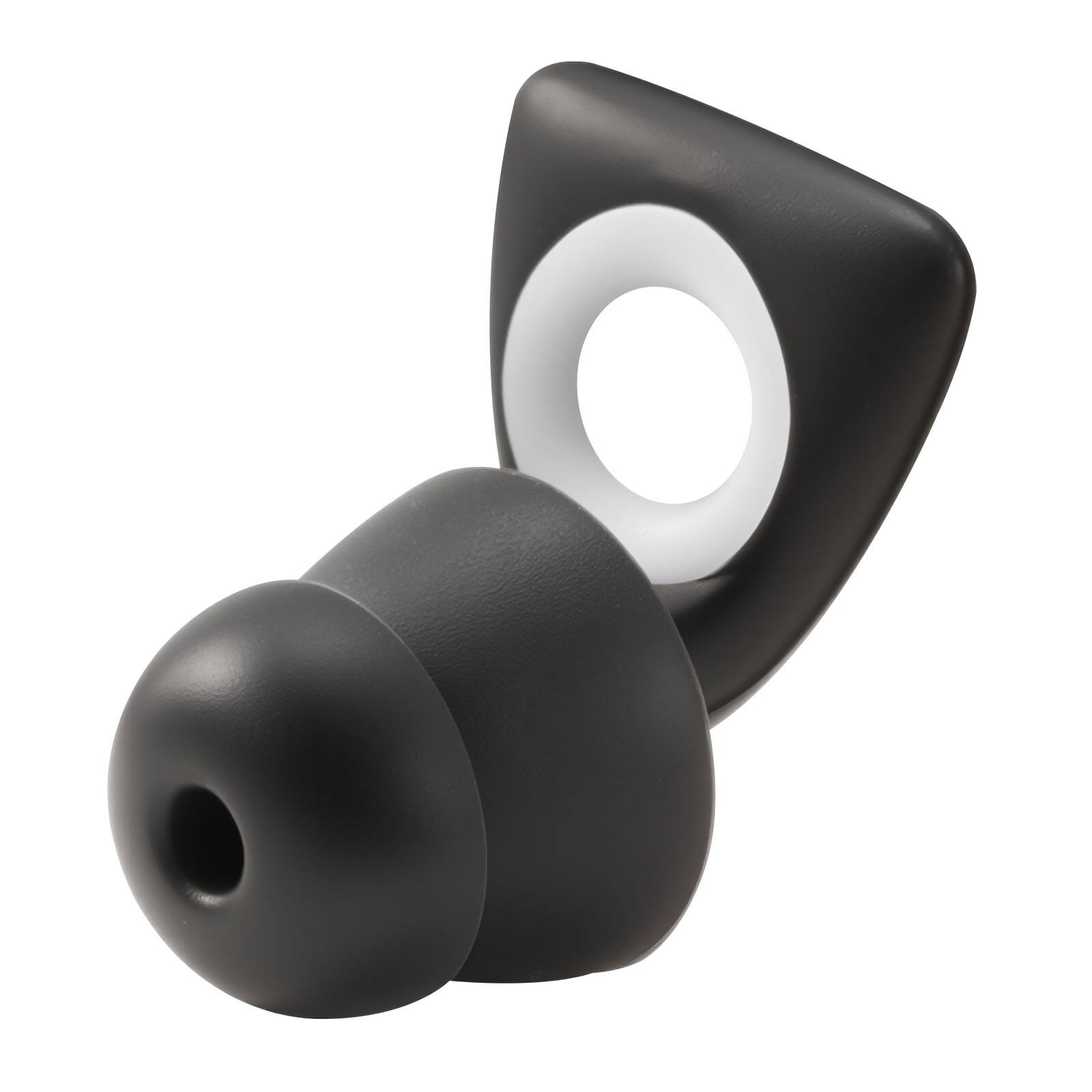 Alt View 5. VEVOR - Ear Plugs for Sleeping Noise Cancelling, NRR 25 dB Reusable High Noise Reduction  Earplugs - Black;white.