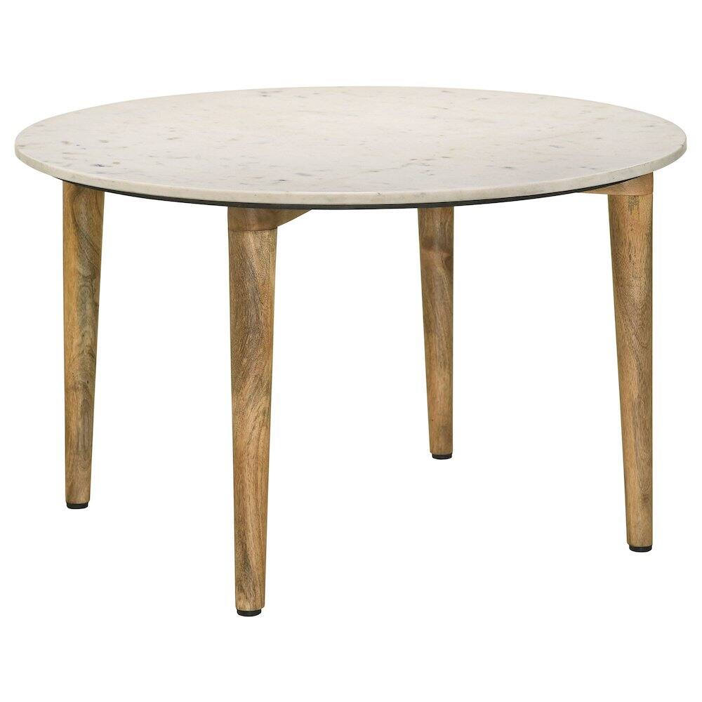 White Marble Top Coffee Table