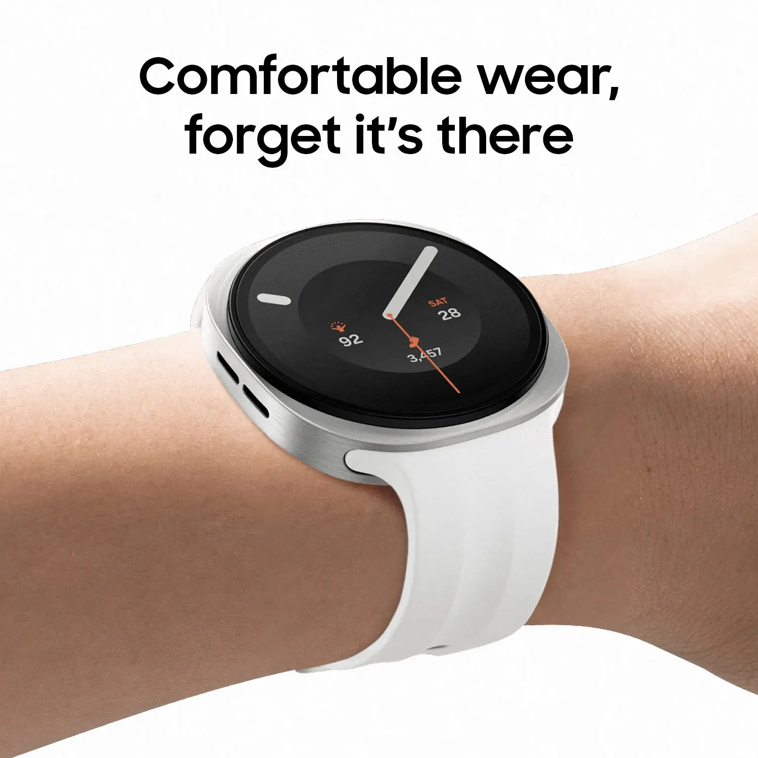 Comfortable wear, forget it's there  
92 SAT 28 3,457