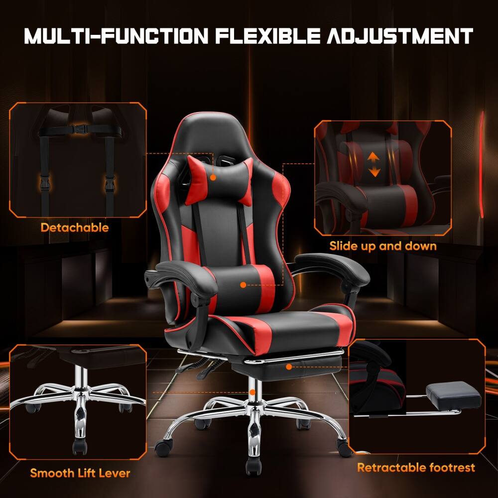 Multi-function flexible adjustment: Detachable slide up and down, smooth lift lever, and retractable footrest.