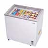 Front. Koolmore - 30 in. Commercial Flat Top Ice Cream Display Freezer, 7 Cu. Ft. in White (KM-ICD-70C) - White.