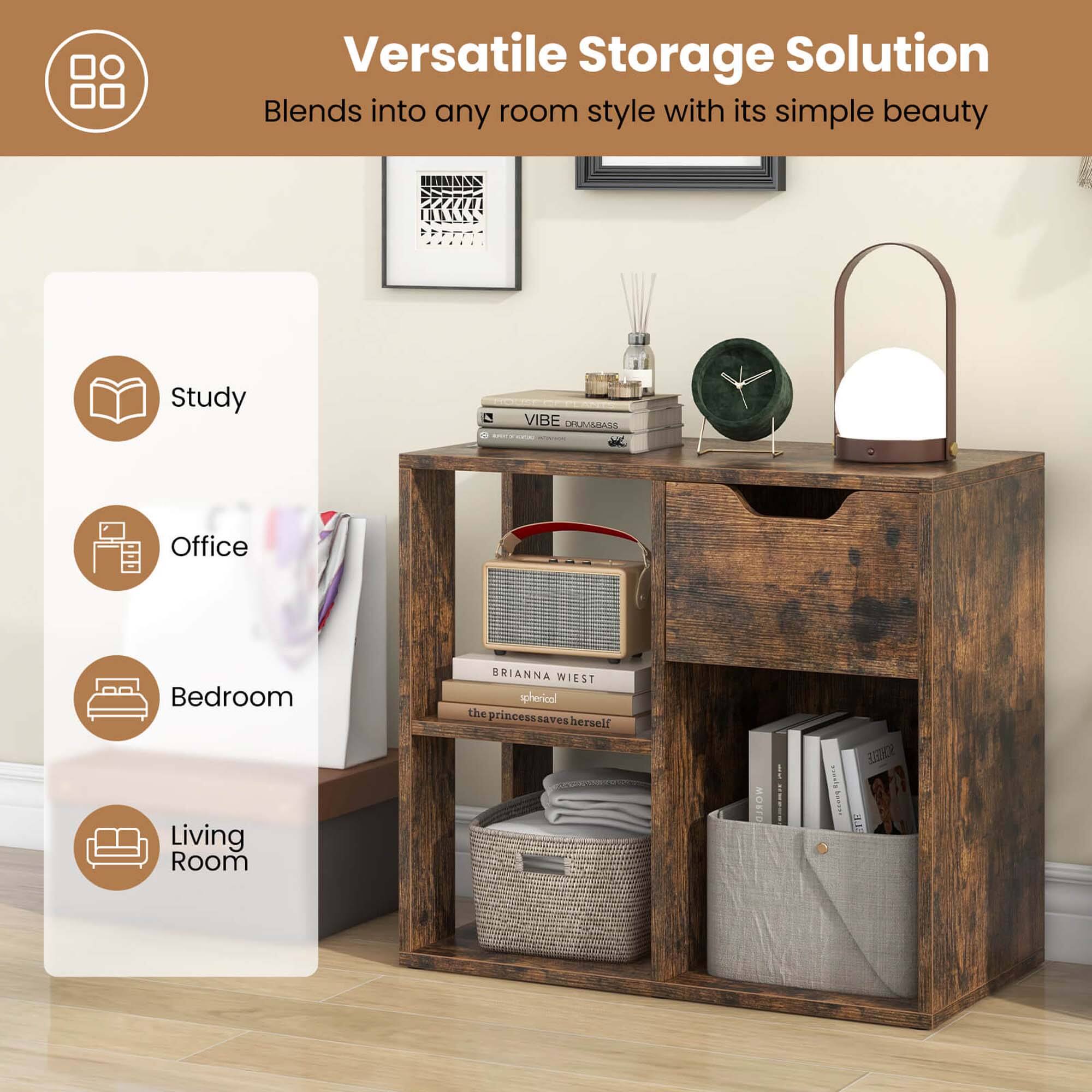 Versatile Storage Solution Blends into any room style with its simple beauty

Study
Office
Bedroom
Living Room

VIBE LEUMABADA
BRIANNA WIEST
pherical the princess SAVES herself
MORTD I EEE R TE