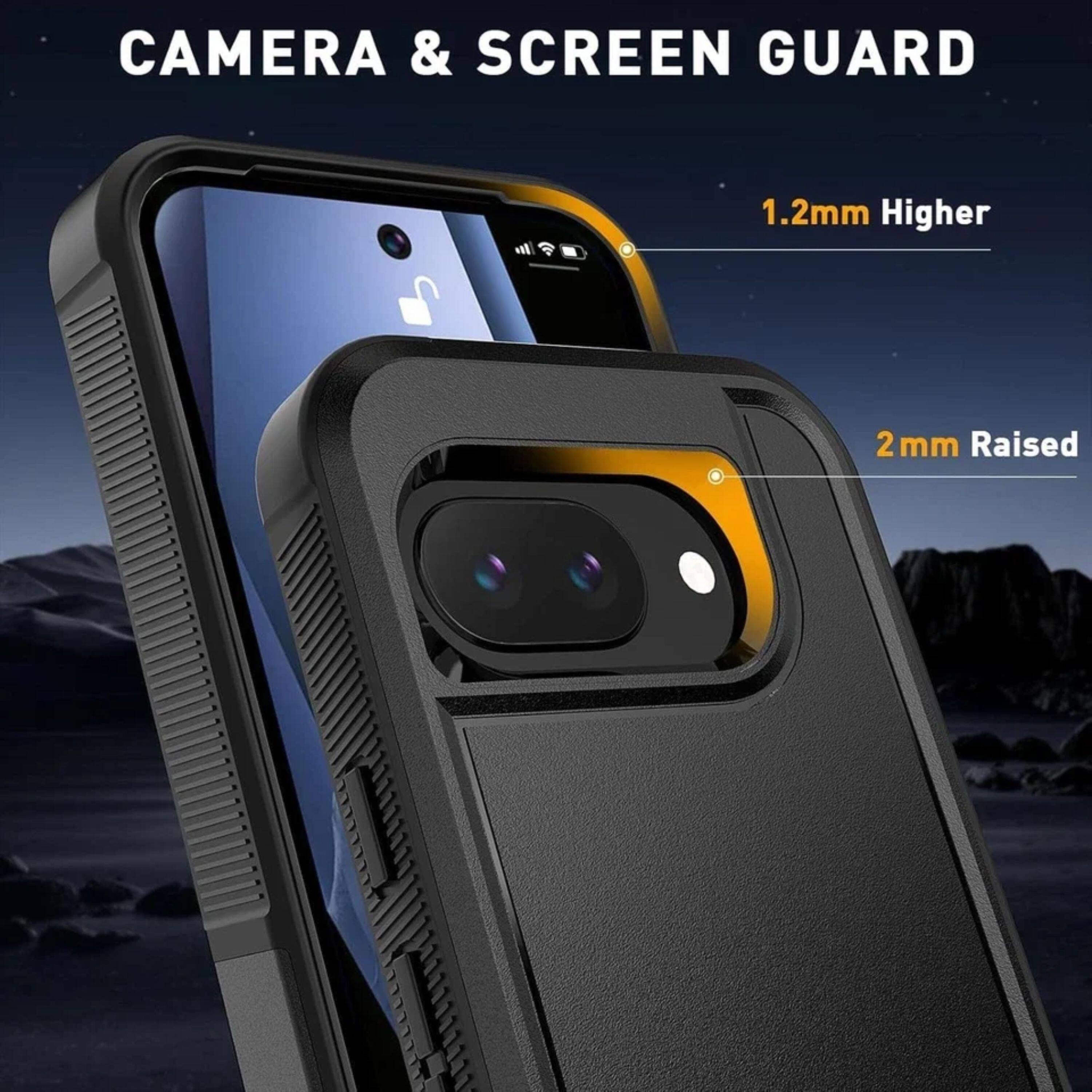 CAMERA & SCREEN GUARD

1.2mm Higher

2mm Raised