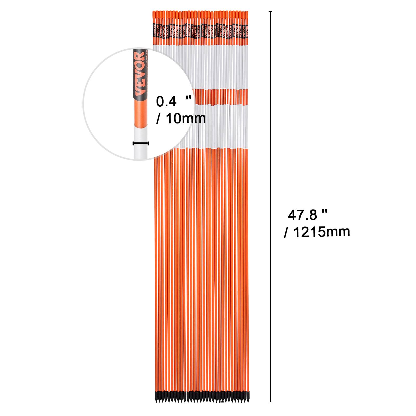 Vevor  
0.4" / 10mm  
47.8" / 1215mm