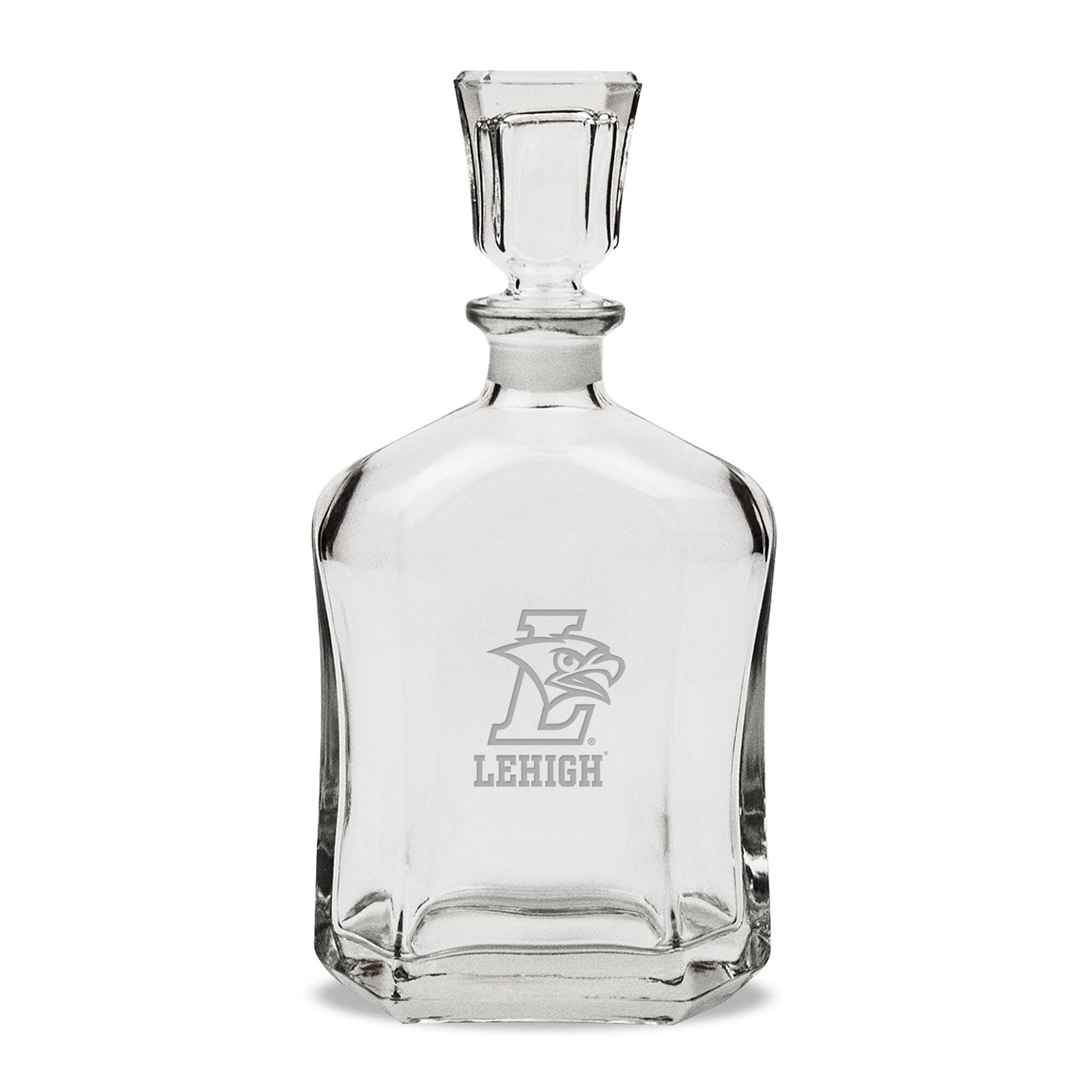 Front. Jardine - Lehigh Mountain Hawks 23.75oz. Crystal Whisky Decanter - Multicolor.