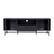 Alt View 3. CorLiving - TV Stand / Media Console with Curved Fluted Doors for TVs up to 65" - Black.
