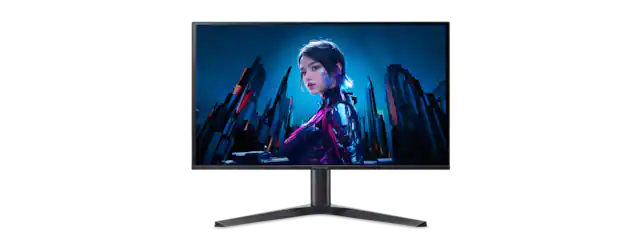 Front. Acer - Predator X27U A1 27" QD-OLED Gaming Monitor (X27U A1bmiiprx) 2560x1440 | 280Hz | 0.03ms | FreeSync Premium Pro.