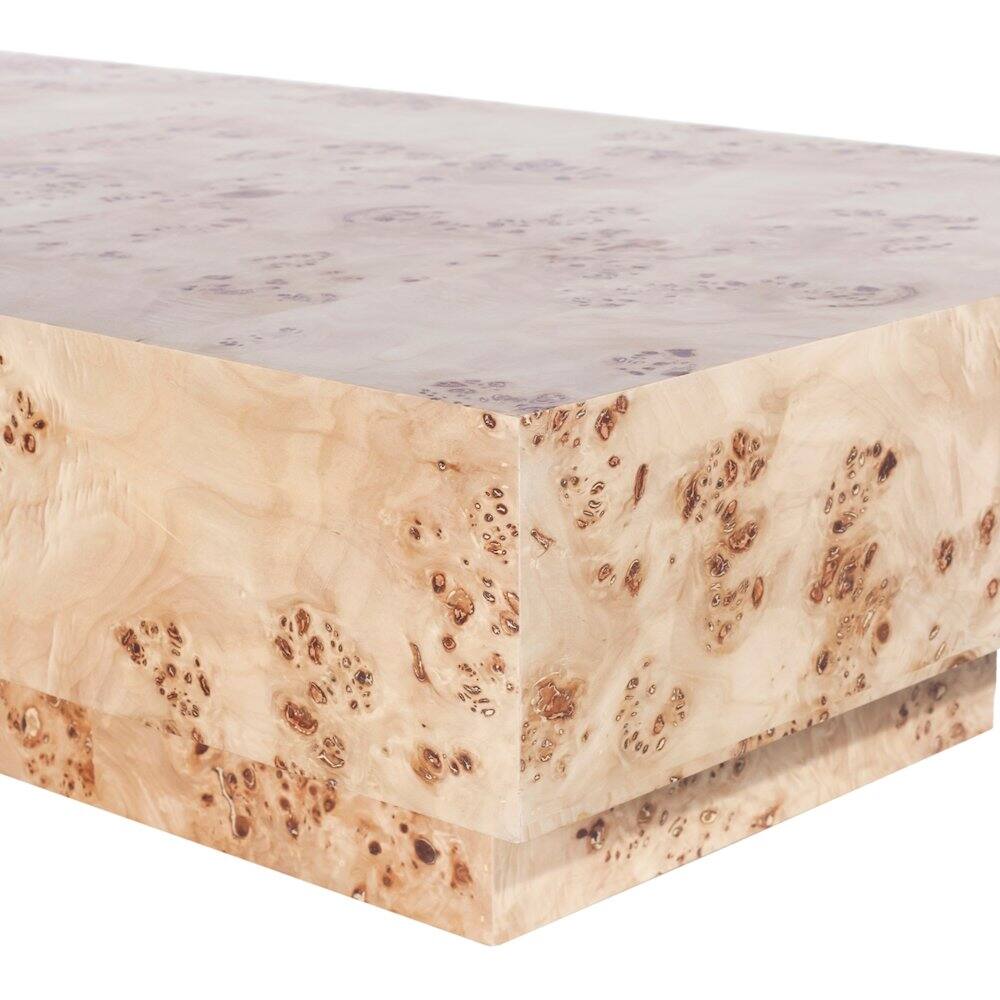 Alt View 4. Meridian Furniture - Otto Natural Coffee Table - Brown.