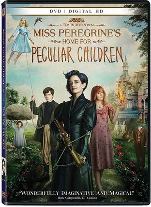 Front. Miss Peregrine's Home for Peculiar Children - DVD.