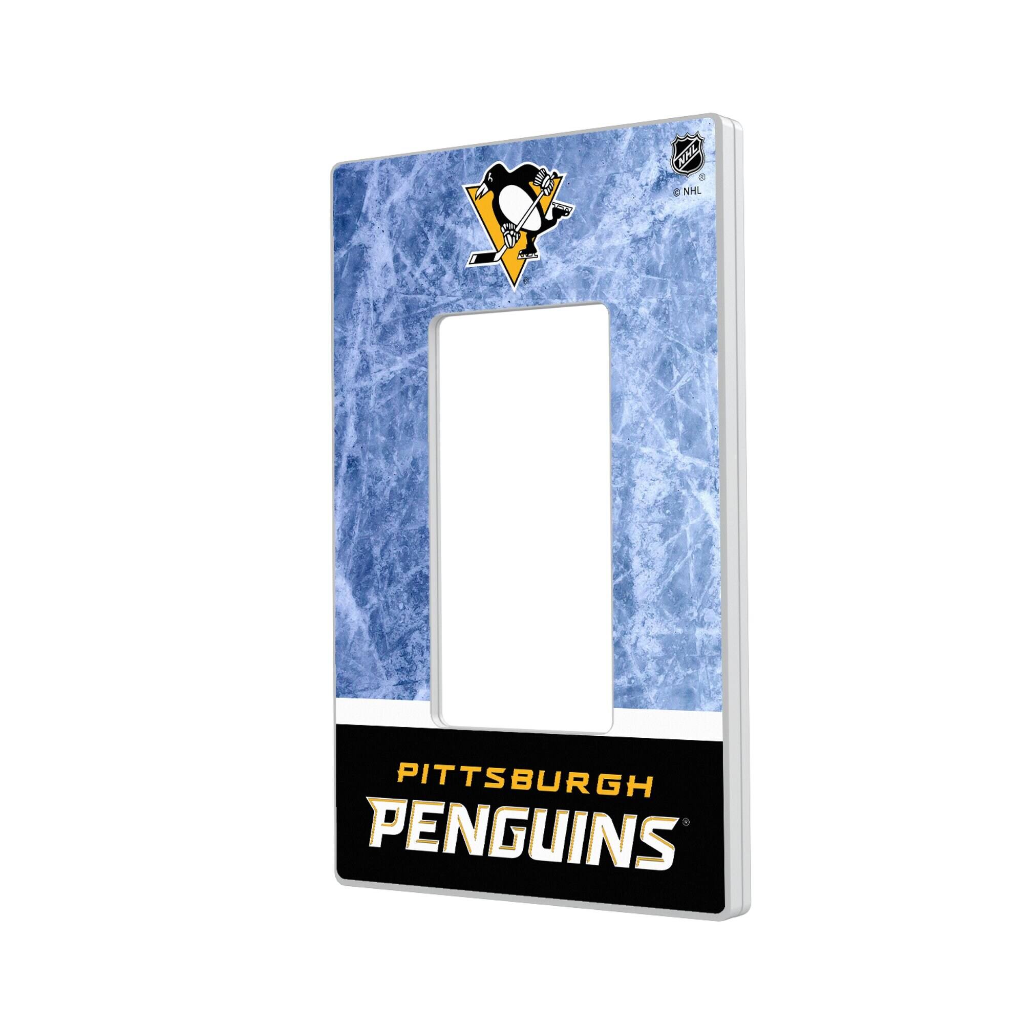 Keyscaper - Pittsburgh Penguins Wordmark Single Rocker Lightswitch Plate - Multicolor price history on PriceWatchPro