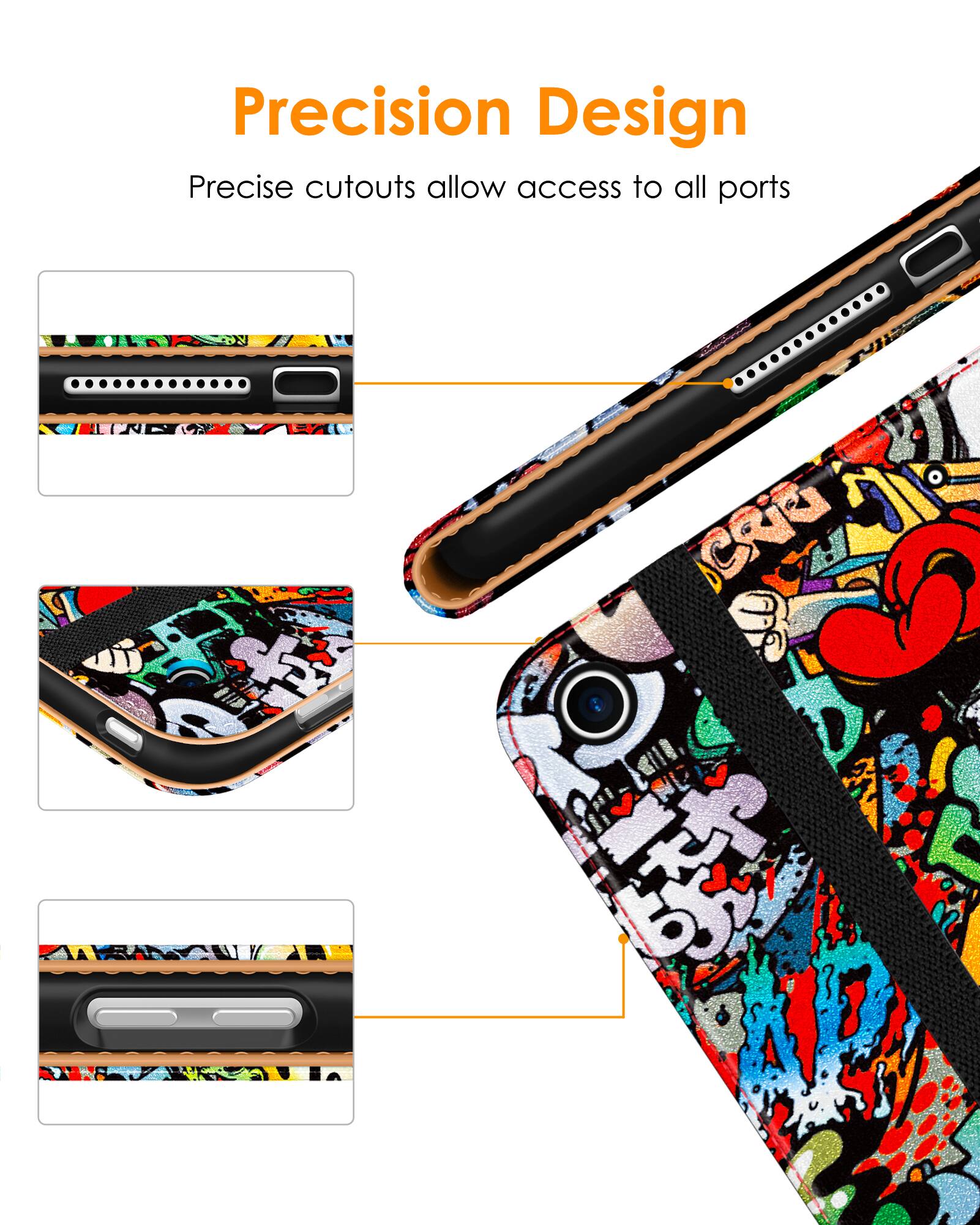 Precision Design  
Precise cutouts allow access to all ports