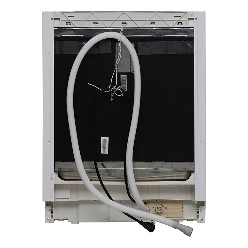 Alt View 9. Equator - Equator 24" Built-In Dishwasher Front Control 14 place 3.4g Sanitize 51 dB Heating Element Energy Star 110V ADA - White.