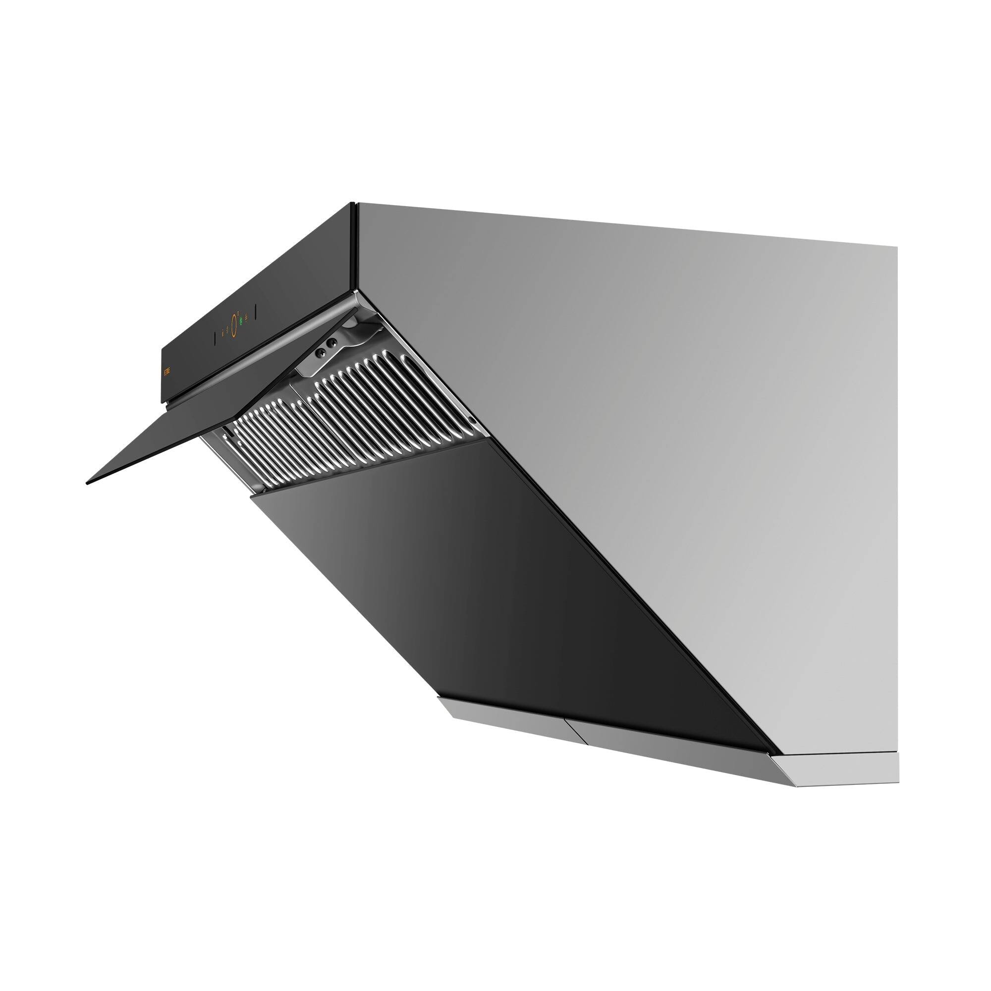 Alt View 1. FOTILE - FOTILE 36" 1100CFM Under Cabinet|Wall Mount Range Hood in Moonshawdow - Moonshadow Grey.