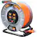 Alt View 11. Masterplug - 100Ft 4 Sockets 15A 12AWG Large Open Metal Reel - Metal & Orange.